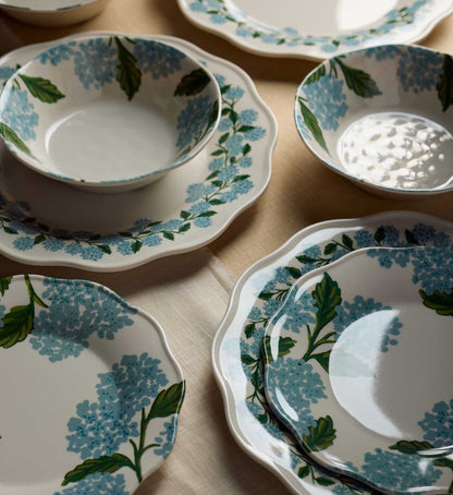 Hydrangea Melamine Bowls