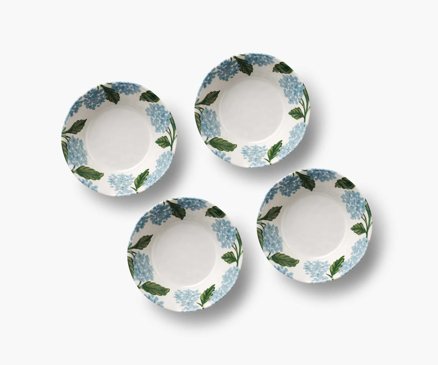 Hydrangea Melamine Bowls