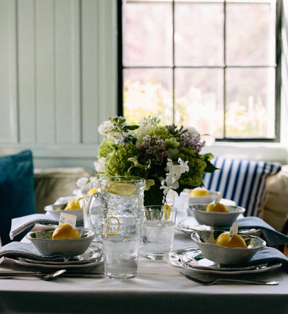 Hydrangea Melamine Dessert Plates