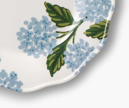 Hydrangea Melamine Dessert Plates