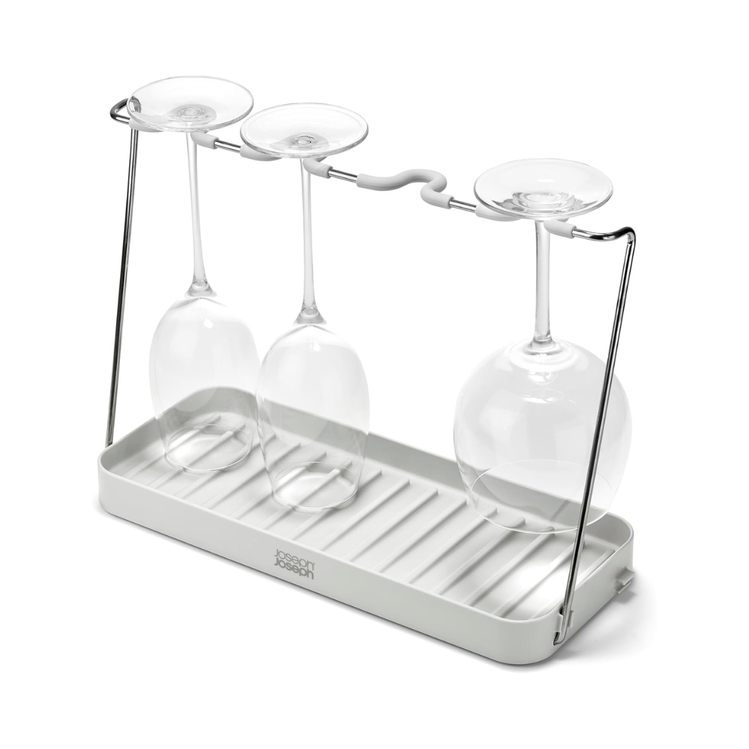 DrySmart™ Folding Wine Glass Drying Rack