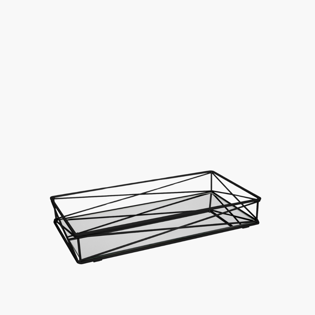 Stowe Cosmetic Tray Black