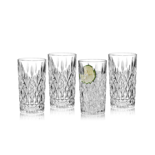 Harding Set of 4 Collins Tumbler Glasses