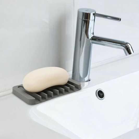 Elira 2Pcs Soap Saver Silicone Grey