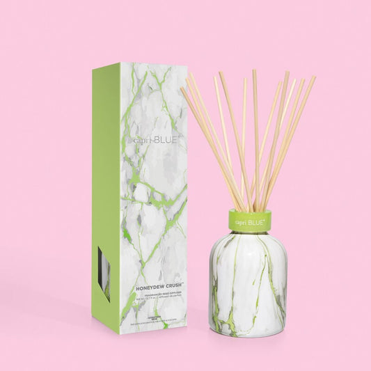 Honeydew Crush Modern Marble Petite Reed Diffuser, 5.7 fl oz