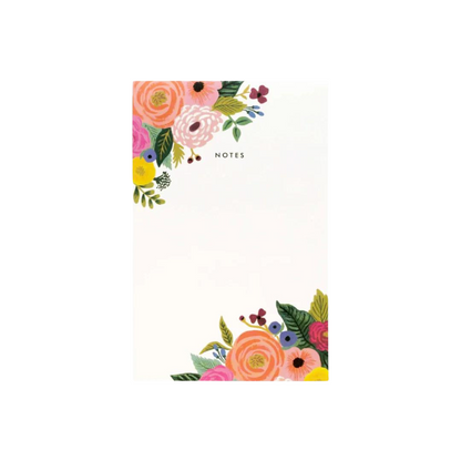 Juliet Rose Blank Notepad