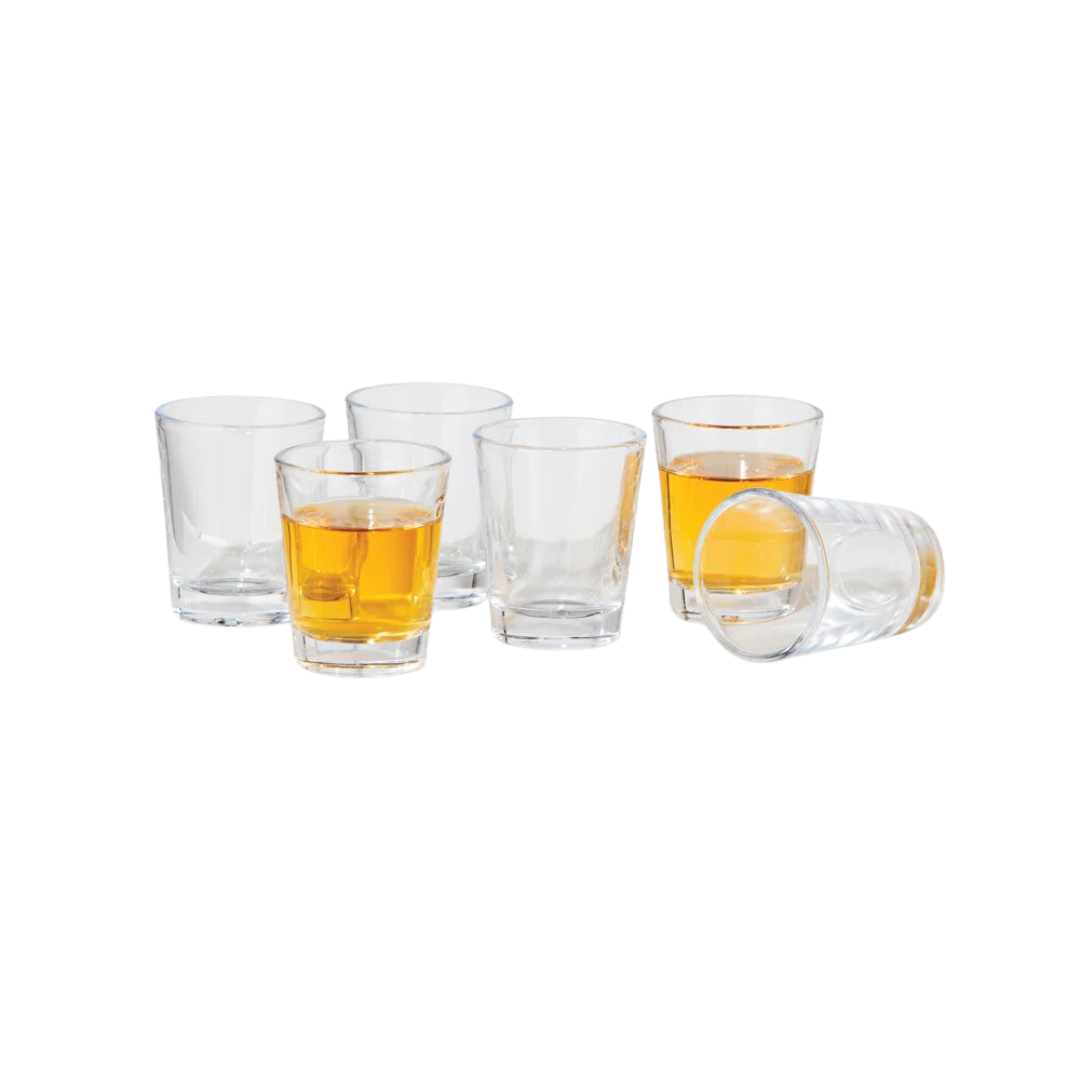 Set/6 Shot Glasses 1.5 oz