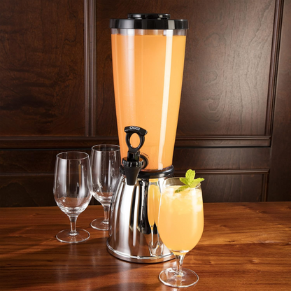 Beverage Dispenser w/ ice tube