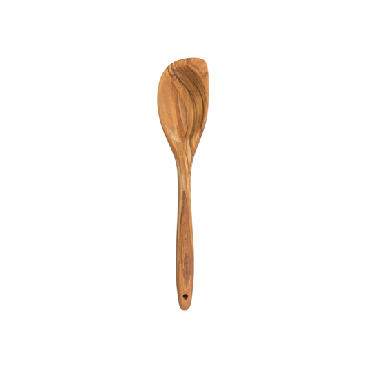 Olive Wood Curved Spoon