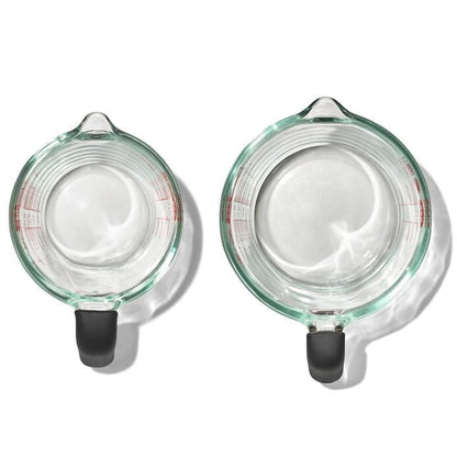 2-Cup and 4-Cup Glass Measuring Cup Set