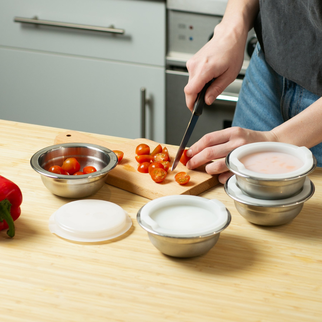 Prep Bowls With Lids Set Of 4