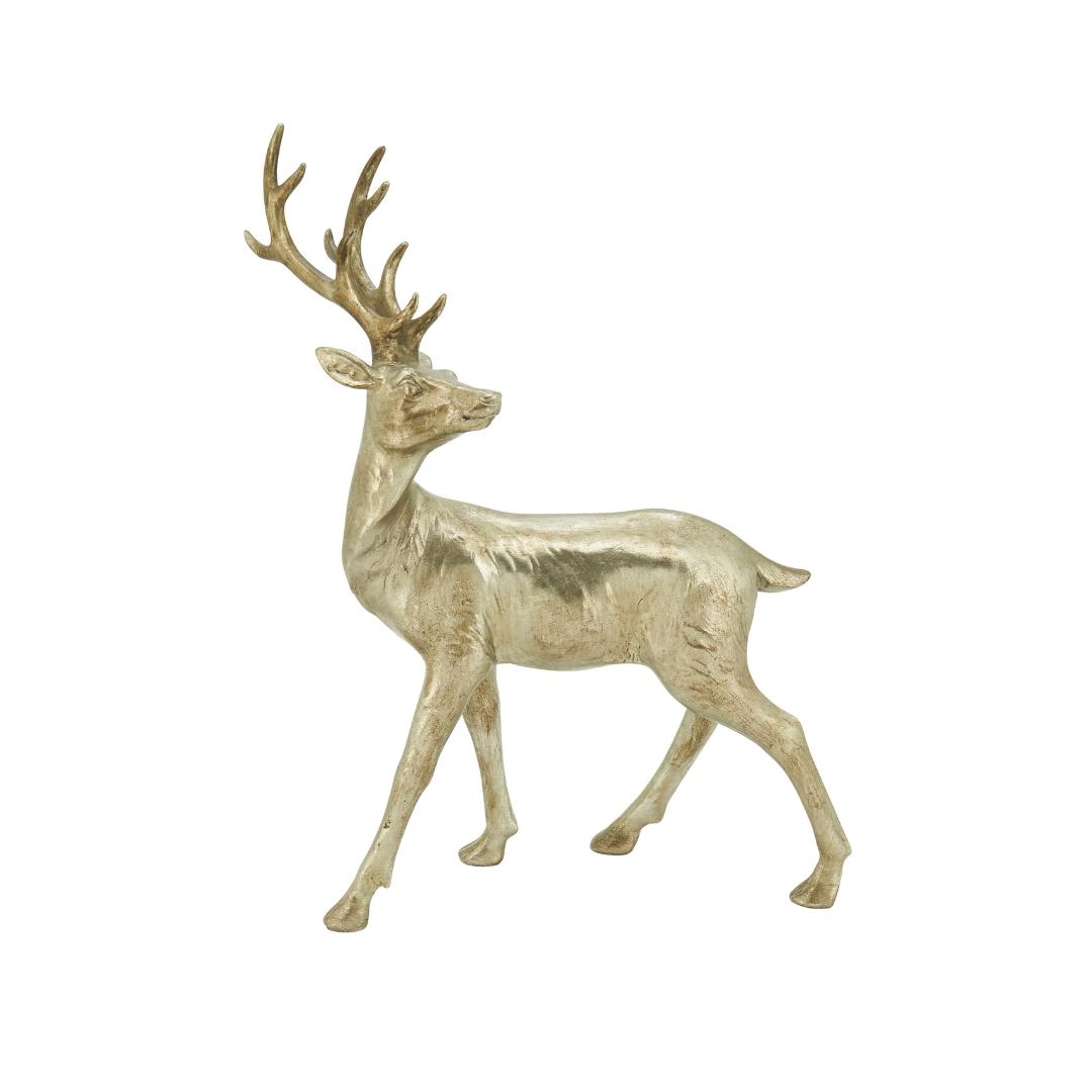 Standing Deer Silver 13"