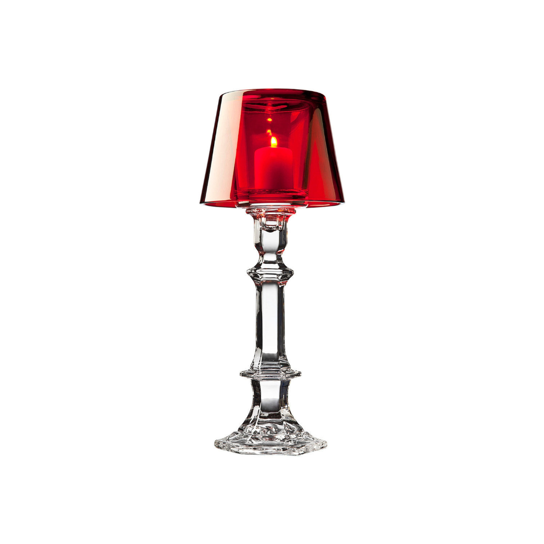 Villa Marca Smoke Votive Holder Lamp - Red