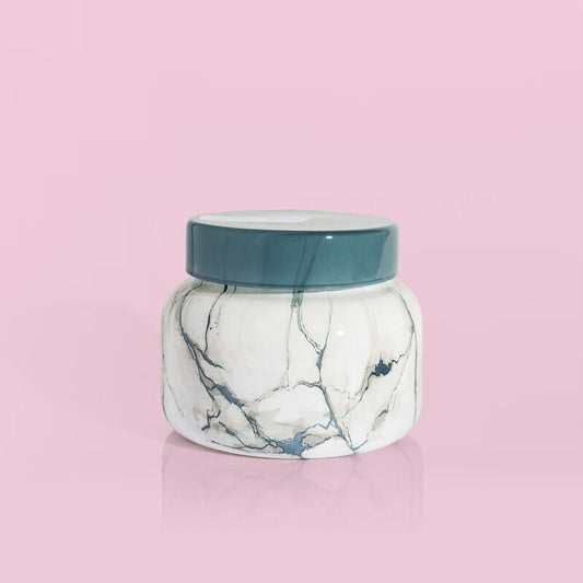 Volcano Modern Marble Signature Jar, 19 oz